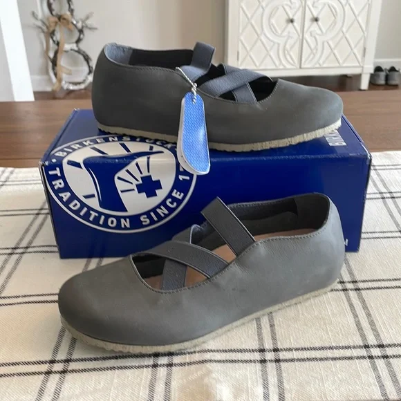 Birkenstock Santa Ana Whale Gray asst new